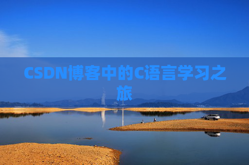 CSDN博客中的C语言学习之旅